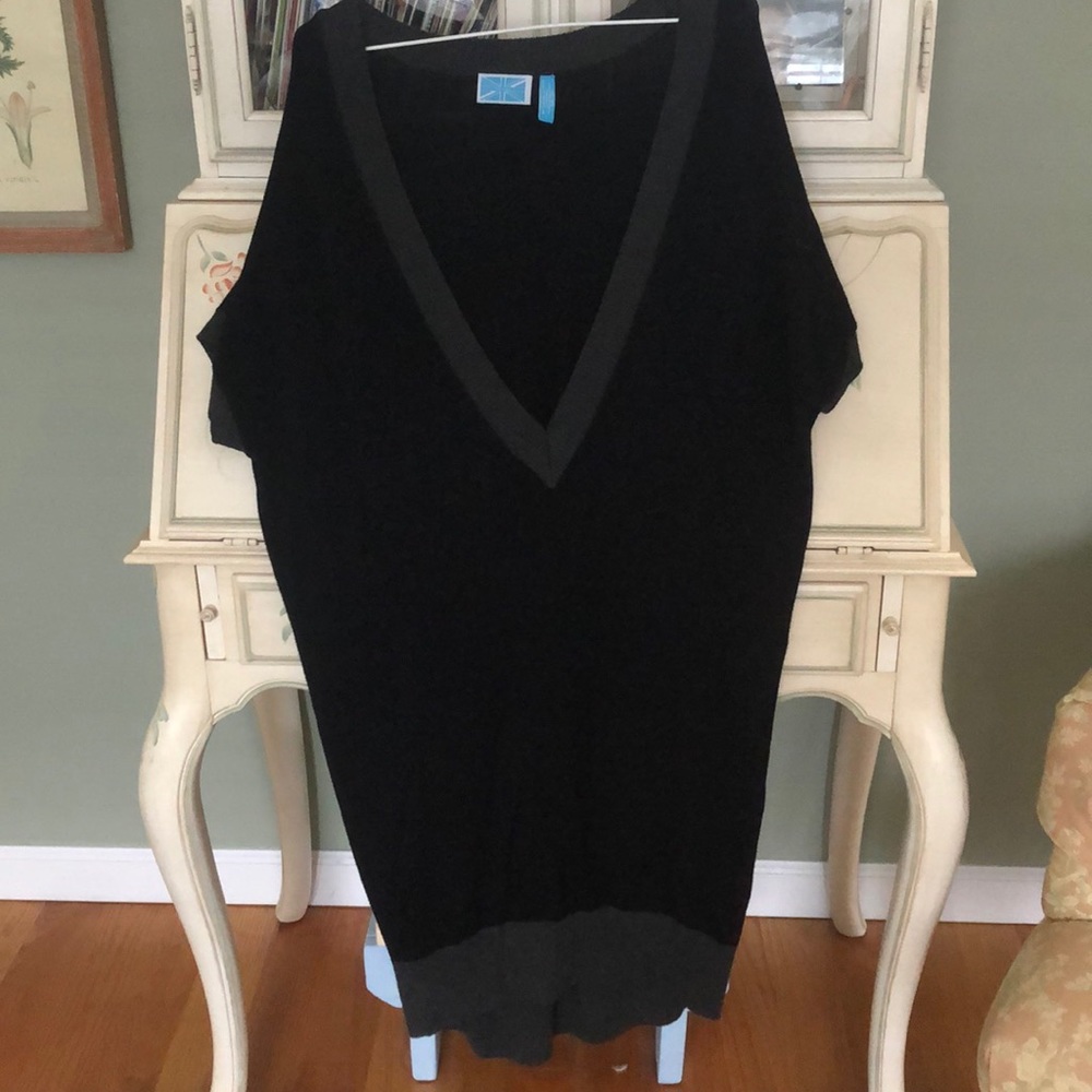 Ulta soft black and grey sweater dress